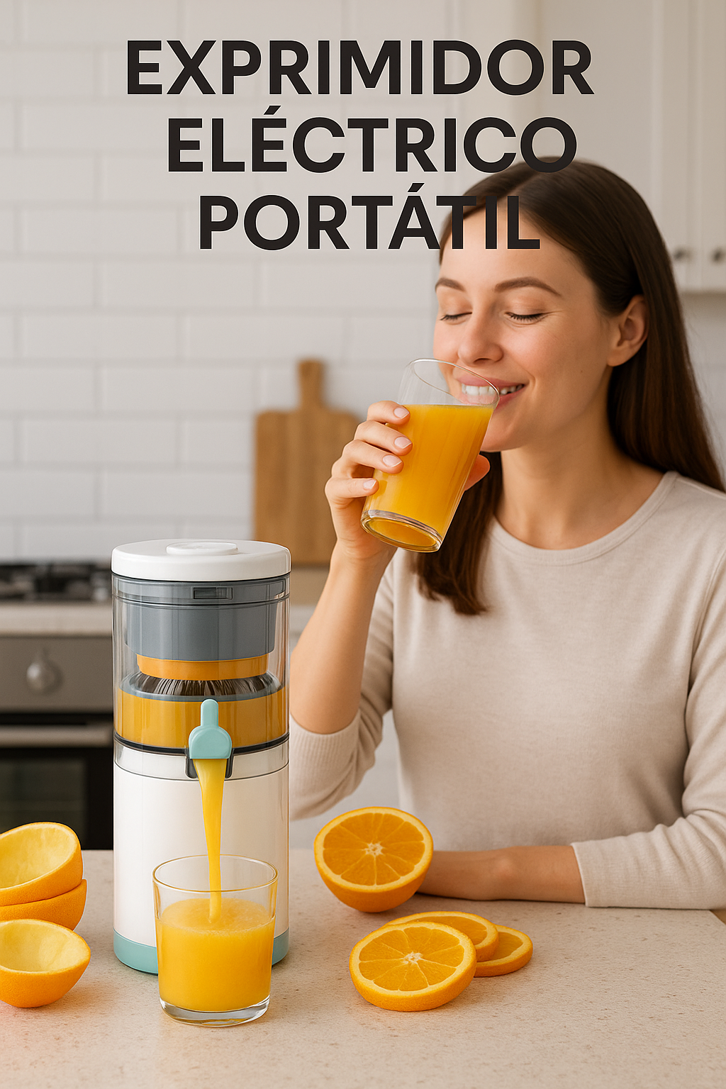 Exprimidor Eléctrico Portátil 🍊